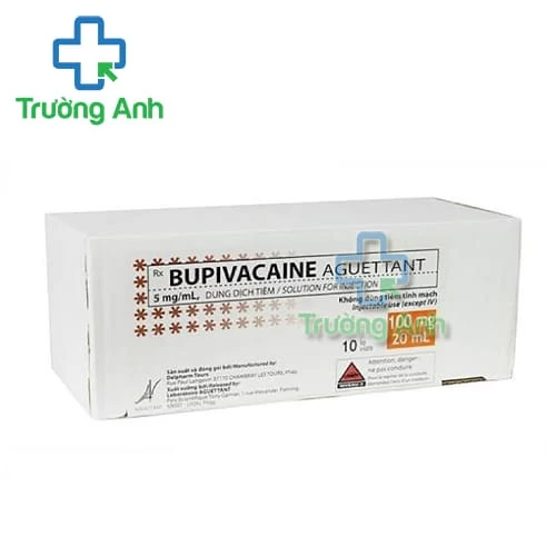 Bupivacaine Aguettant 100mg/20ml - Thuốc gây tê